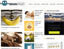 Tablet Screenshot of brainpages.org